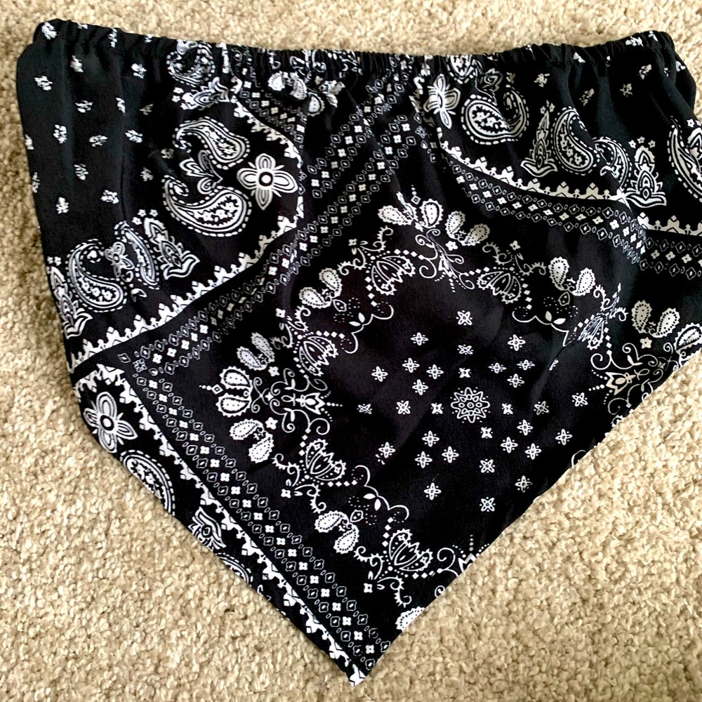 Bandana tube top